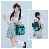 FIREFIRST x Hatsune Miku & Kagamine Rin/Len Anime Backpack-Green