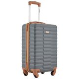 Wrangler 22" Outrider Hardside Carry-On Luggage, Lava Smoke