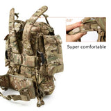 MT FILBE 100L+ Modular Tactical Backpack System Military Rucksack with External ABS Frame, Detachable Assault Pack & Hydration Carrier, Multi-Mission MOLLE Gear for Trekking, Hunting