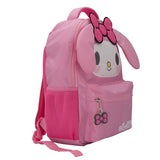 AI ACCESSORY INNOVATIONS Hello Kitty My Melody Backpack for Girls, Sanrio Kawaii Bookbag, 16 Inch Anime School Bag with 3D Features,