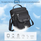 WITZMAN Carry on Travel Backpack for Men Women Laptop Backpack with USB Charging Port Airline Approved and Crossbody Bags Shoulder Bag Lightweight Casual Messenger Bag
