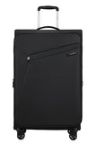 Samsonite Litebeam - Spinner L, Expandable Suitcase, 77 cm, 103/111 L, Black (Black)