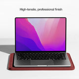 Incase ICON Sleeve with Woolenex - MacBook Air 13 inch M1, 2020, 2019, 2018 & MacBook Pro 13 inch 2019, 2018, 2017, 2016 Case - Fitted MacBook Case, Laptop Sleeve, Hard Cover, Durable (Red Clay)