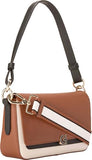 Cole Haan Women's Grand Series Mini Shoulder Bag, Black/White/British Tan