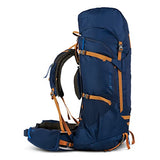 Kelty Glendale 65L – 105L Multi-day Backpacking Thru Hiking Pack, Adjustable Suspension, Customized Fit (Pageant Blue, 85L)