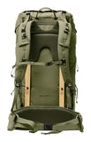 Fjällräven Kajka X-Latt 45 Trekking Backpack - Lightweight Expedition Pack, Adjustable Suspension - Hiking, Backpacking, Green, Medium/Large
