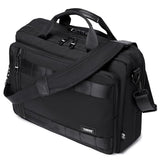 HUAETING 3 in 1 Laptop Bag for Men 15.6-17 Inch Computer Bag Laptop Backpack Convertible Briefcase Messenger Shoulder Bag Work Business Backpack Travel Bag for Men/Women Black