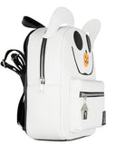 Disney Nightmare Before Christmas Zero The Dog PU Leather Cute Mini Backpack Purse Tote Bag Small Mini Travel backpack 12"