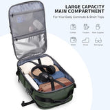 WITZMAN Travel Backpack for Men Fits 16 inch Luggage Bag USB Charging Port