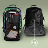 Cabin Max Metz 44L Travel Backpack Carry on Luggage Sized 55x40x20cm (22x16x8) Lightweight (Navajo Blue)
