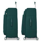 Samsonite UpLIFT Lightweight Medium Checked Softside Luggage with Spinner Wheels - Expandable - Airline-Approved, Polyester Soft Suitcase for Ultra Light Travel - Emerald Green