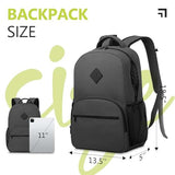 OZCHIN Smell Proof Backpack With Combination Lock, Double Sealed Zipper ClassicsSmell Proof Travel Backpack, Large Capacity Smell Proof Container Carbon Enduring, Great Gifts for Men Women