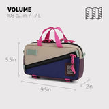 Topo Designs Mini Quick Pack - Shoulder Sling + Waist Pack for EDC and Daily Commute, Bike Rides, Internal Organization