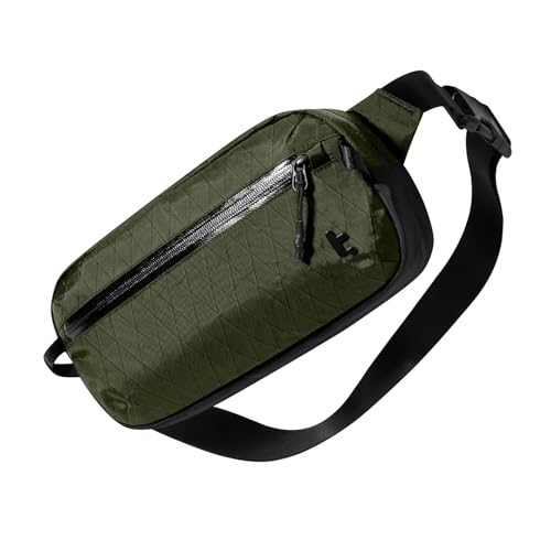 tomtoc 3.5L X-Pac Sling Bag with RFID Blocking Crossbody Pack for Men Women