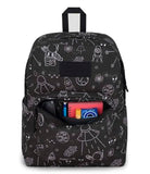 JanSport SuperBreak Plus Backpack with Padded 15-inch Laptop Sleeve and Integrated Bottle Pocket - Spacious and Durable Daypack for Work and Travel - Cosmic City