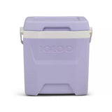 Igloos Cooler Hard-Sided Ice Chest, Insulated Portable Cooler, Heavy-Duty, Leak-Resistant Lid, Lightweight Ergonomic Handle (Lilac Breeze, 12 Quart)