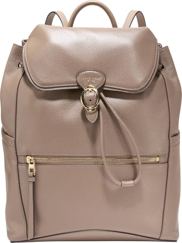Cole Haan Women's Backpack - Alexandria Medium Flap Backpack, Irish Coffee