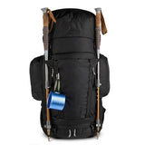 Kelty Coyote 60-105 Liter Internal Frame Backpack - Hiking, Backpacking, Travel, Adjustable Torso (105L / Black)