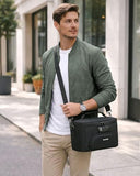 OZCHIN Smell Proof Bag with Combination Lock, Smell Proof Box Activated Carbon Fiber Smoking Accessories, Smell Proof Container, Great Gifts for Father’s Day, Premium Odor Proof Bag