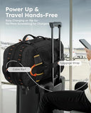 Tolaccea Travel Backpack for Men Women, 40L-50L Carry On Backpack with Wet Dry Compartment, TSA Approved Laptop Daypack Fits 15.6", Convertible Expandable Large Rucksack Duffel Bag for Work Travel