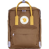 Fjällräven Kanken Koncept Backpack - Structured Design, Water-Resistant, Durable Fabric - School, Travel, Khaki Dust-Kantarell, One Size