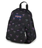 JanSport Half Pint Mini Backpack, 10.2 L - Durable Mini Bag Purse with Adjustable Shoulder Straps, Single Main Compartment, Zippered Stash Pocket, Bad Bows