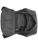 Calvin Klein Zulle Organizational Backpack, Black/Silver, One Size
