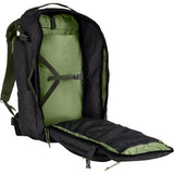 Kelty Redwing Traveler Backpack, Travel Pack with Wide U Zip Opening, Signature Wing Pockets, 30-50L Capacity (40L Black)