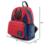 Loungefly Marvel Spider Man Classic Cosplay Womens Double Strap Shoulder Bag Purse