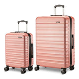 Amazon Basics 2-Piece Hardshell Suitcases Set (21