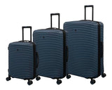 it luggage Precursor Titan 3 Piece Hardside 8 Wheel Expandable Spinner Set, Majolica Blue