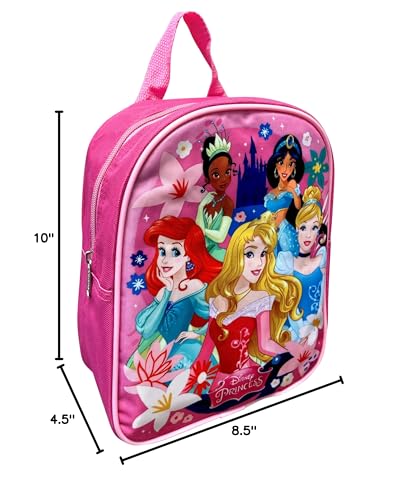 Disney/Marvel Kids Licensed 10" Mini Backpack (Princess)