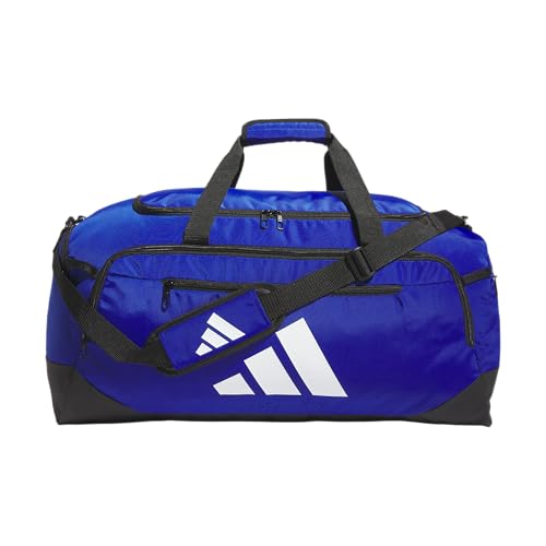 adidas Defender 5 Duffel Bag for Sports, Gym and Travel, Team Royal Blue, OSFA