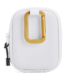 Under Armour Unisex-Adult Micro Essentials Container , (100) White / White / Metallic Gold , One Size Fits Most
