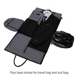 Convertible Garment Duffel Bag, 2-in-1 Hanging Suitcase for Travel