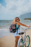 Roxy Women's Shadow Swell Backpack | Travel | Everyday Carry | Work | Gym | 21L | Recycled Polyester, Anthracite Fearless Floral