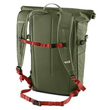 Fjällräven High Coast Foldsack 24 Backpack - Lightweight, Quick-Dry Fabric, Water-Resistant Design - Hiking, Travel, Green