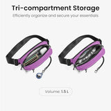 tomtoc 1.5L X-Pac Sling Bag with RFID Blocking Crossbody Pack for Men Women