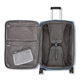 Samsonite Carry-On Soft-Sided Expandable 21-Inch Element Suitcase: Airline Approved for Most Major Airlines, Durable, 360° Spinner Wheels, Adjustable Handle, 2 Front & Side Pocket- CAPTAINS BLUE