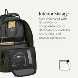 SWISSGEAR Sion 2-Piece Travel Set, Softside Expandable Carry-On Spinner Bundled with 1900 ScanSmart 17" Laptop Backpack with RFID Blocking & Tech Organization, Evergreen