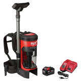 Milwaukee M18 Fuel 3-in-1 Lightweight Backpack, Red Black