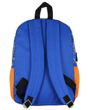 Bioworld Naruto Anime Character Group 16" Youth 5-Piece Backpack Set For School Or Travel With Lunch Tote Pencil Case Rubber Keychain Zipper Pull Carabiner