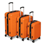Amazon Basics 3-Piece Hardshell Spinner Luggage Set (21