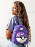 Loungefly Pokémon Master Ball Figural Mini Backpack - BoxLunch Exclusive PURPLE NONE