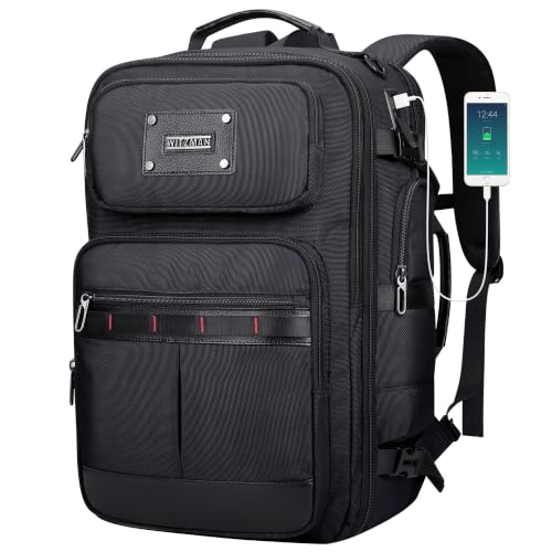 WITZMAN Travel Backpack for Men Carry-on Laptop Backpack 38L