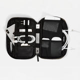 Incase Nylon Accessory + Electronics Organizer Bag - Small Travel Pouch for Cords + Camera Accessories - Compact Tech Bag with Faux-Fur Padded Compartment