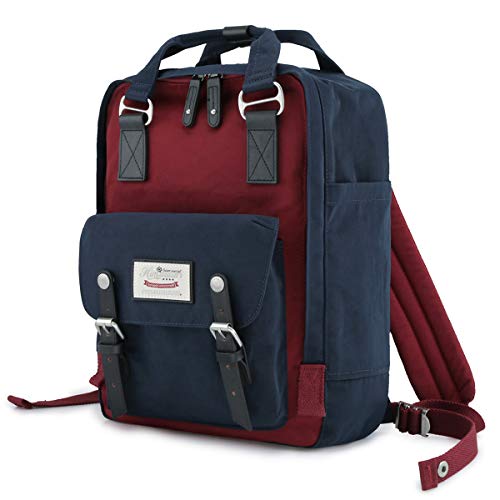 Himawari Backpack/Travel Backpack for Women 14.9" College Vintage Waterproof Bag ， Work Backpack for 14inch Laptop (HIM-33#)
