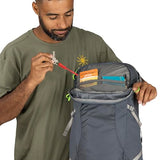 Osprey Sportlite 25L Lightweight Hiking Backpack for Men and Women, Tungsten/Grey Wolf,S/M