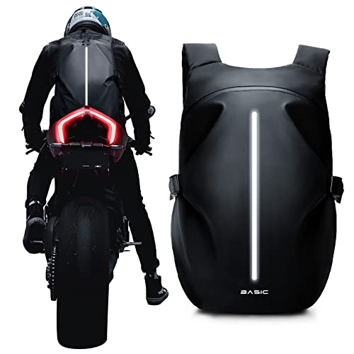 Motorcycle Backpack, Motorcycle Backpacks for Men and women, Waterproof Motorcycle Backpack, Helmet Bag Bookbag for riding, Outing