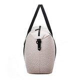 Jadyn Lola Travel Bag, Weekender/Overnight Duffel, Gym Tote Bag for Women, Men (Desert Leopard)